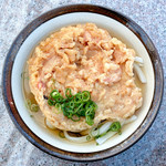 讃岐うどん がもう - かけそのまま+かき揚げ