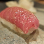 紀文寿司 - 9品め：握り（とろ）