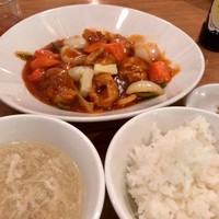 個室中華 頤和園 溜池山王店 - 酢豚定食