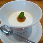 宝塚 しば田 - ☆杏仁豆腐は干し柿入りです(^o^)丿☆