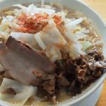 幻の中華そば加藤屋 にぼ次朗 - 110308滋賀　加藤屋にぼ次朗　とんこつにぼ三朗780円