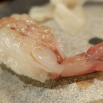 紀文寿司 - 13品め：握り（生海老）