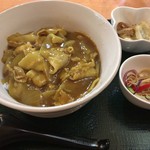 小樽市民食堂 - 日替わりのカレー丼