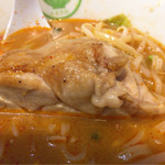 自家製麺ラーメン もりきや - 鶏肉