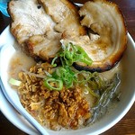 らーめん 竹信 - 白味噌チャーシュー麺