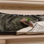 すし善 - 鰺は  淡路島  だそう 