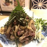 もも焼きト酒 おがた - ももタタキ