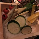 Sake Yashikigosso - 夏野菜の絶品バーニャカウダ
