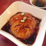 華萬 - 黒酢天津飯