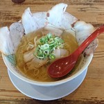 天馬らぁめん - 播州赤穂塩ラーメン+チャーシュー中盛り