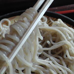 Sobano Ekimiharu Monzen - 麺をリフトアップ！