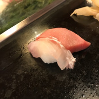 割烹 鮨 米八 - きじはたと中トロ