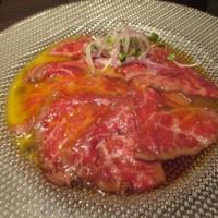 焼肉Garden MISAWA - ローストビーフユッケ風