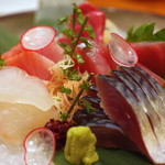 Sashimi set meal