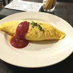 洋食 ツバキ亭 - オムライス1100円