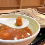 名代 箱根そば - ドライトマトなのがナイスです！