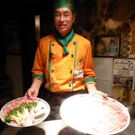 シャカ - お世話になっている焼き師・三四郎さん