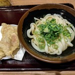 酒トうどん 一福 - 【2017/8】かけ小＋とり天