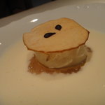 リストランテ ラ・バリック トウキョウ - リンゴのスープシナモンのジェラートと共に★