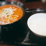 CoCo壱番屋 - 濃厚うまこくカレーラーメン３辛と追いメシ