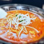 CoCo壱番屋 - 濃厚うまこくカレーラーメン３辛810円+63円税込