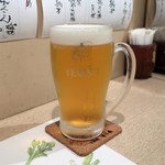 よし春 - 生ビール