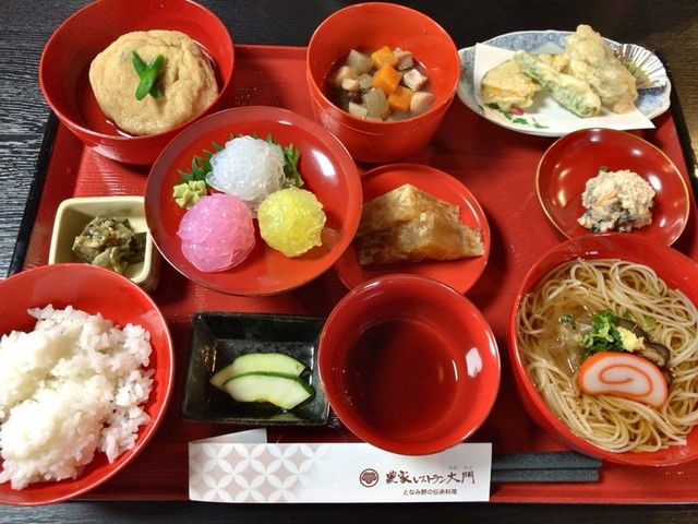農家レストラン大門 ノウカレストランオオカド 砺波 郷土料理