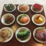 トゥーランドット 横浜店 - 前菜9点盛り