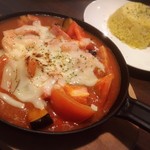 串焼きとだしカレー。 マカト 泉崎店