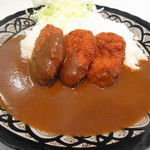 レストランきく松 - ヒレカツカレー 800円