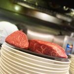 裏参道牛肉店 - 今日のニク