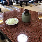 三たてそば 長畑庵 - どでかい徳利