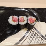 すし善 - 元祖 とろたく巻き      