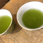 Ocha no Asahi En - サービスの緑茶