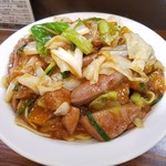 スタミナラーメン がむしゃ - レバー増し