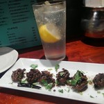 タンドールバル カマルプール - 砂肝のコンフィ＆檸檬さわ