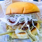 加門 - ごんぼうバーガー400円