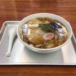 稲城 大勝軒 五一 - ワンタン中華麺小盛900円
