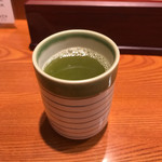 鰻々亭 - 今日は涼しいので温茶