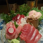 吟醸マグロ - マグロ刺し盛り