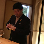 一心鮨 光洋 - 素敵な白でした。  