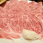 肉の杉本 味散歩 - すき焼き用のお肉