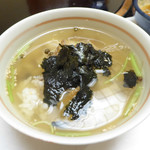 肉の杉本 味散歩 - シメのだし茶漬け