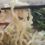 Ramen Hinaitei - 麺(全粒粉太麺)リフトー