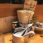 田中そば店 - 卓上セット