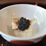 松川 - 鱚（きす）とキャビアの飯蒸し