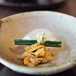 松川 - 甘手カレイ　唐津の赤雲丹