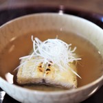 松川 - 宍道湖の天然鰻　冬瓜　生姜風味