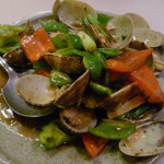 中華料理 龍鳳酒家 - アサリの炒め物（名前失念）