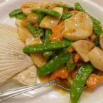 中華料理 龍鳳酒家 - ホタテの炒め物（名前失念）